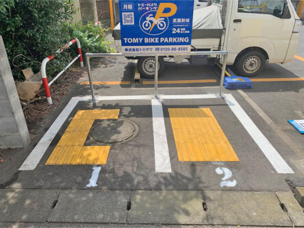 バイクパーキング武蔵新城