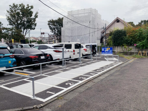 バイクパーキング深大寺元町