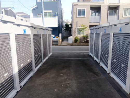 バイクパーキング東綾瀬公園2 ガレージタイプ