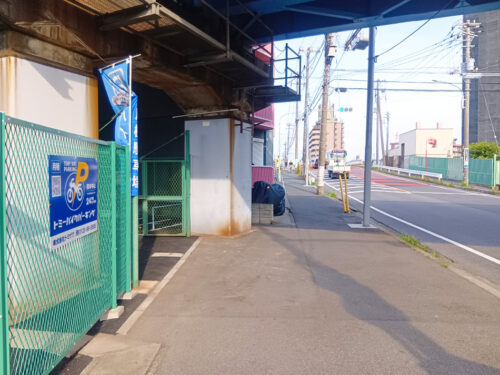 バイクパーキング原木中山